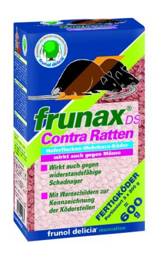 frunax DS Contra Ratten 25ppm 4x600 gr