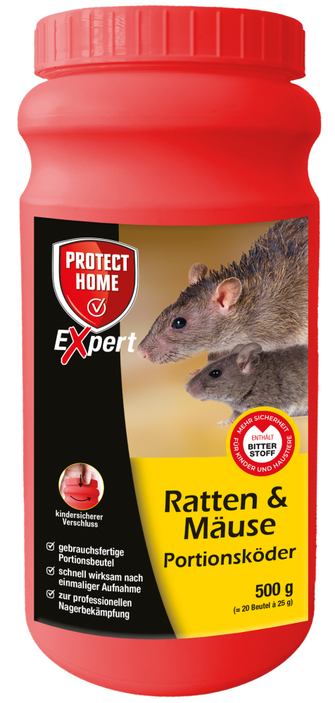 Expert Ratten und M�use Portionsk�der 500 gr-