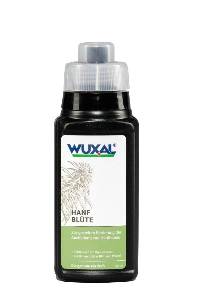 Wuxal Hanfd�nger Bl�te - 250 ml - Fl�ssiger Hanfd�nger f�r die Bl�tephase der Hanfpflanze