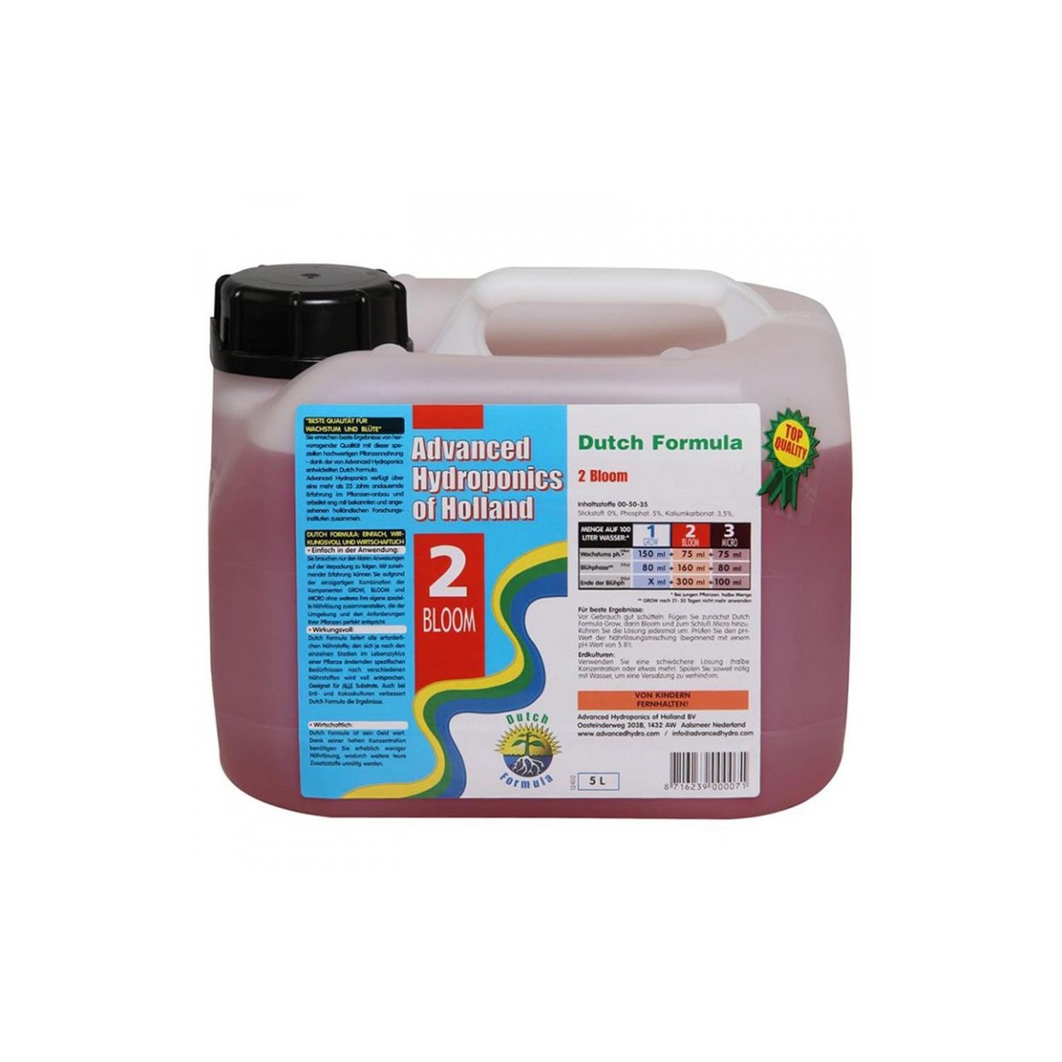 Advanced Hydroponics Bloom 5L