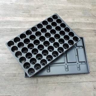 Anzuchtsplatte QP-54R + Untersetzer