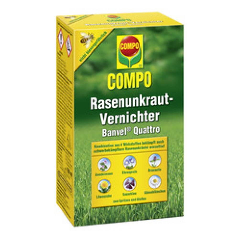 Banvel Quattro Rasenunkraut-Vernichter 400 ml Banvel Quattro Rasenunkraut-Vernichter 400 ml