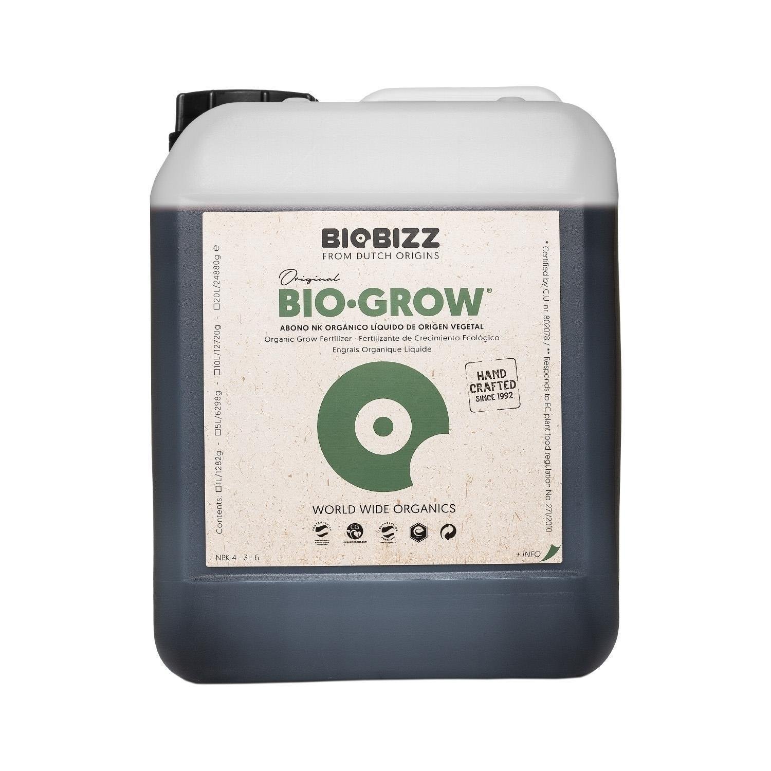 BioBizz Bio-Grow 5L unter Dünger & Erde > Dünger