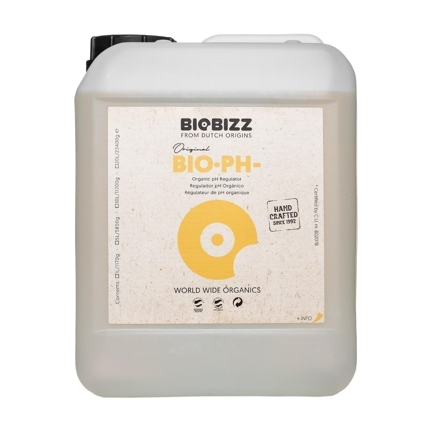 BioBizz Bio-pH- 5L unter Dnger & Erde > Additive & Booster