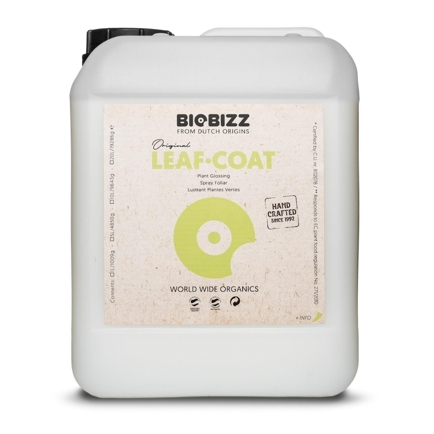 BioBizz Leaf-Coat 5L unter Dünger & Erde > Dünger