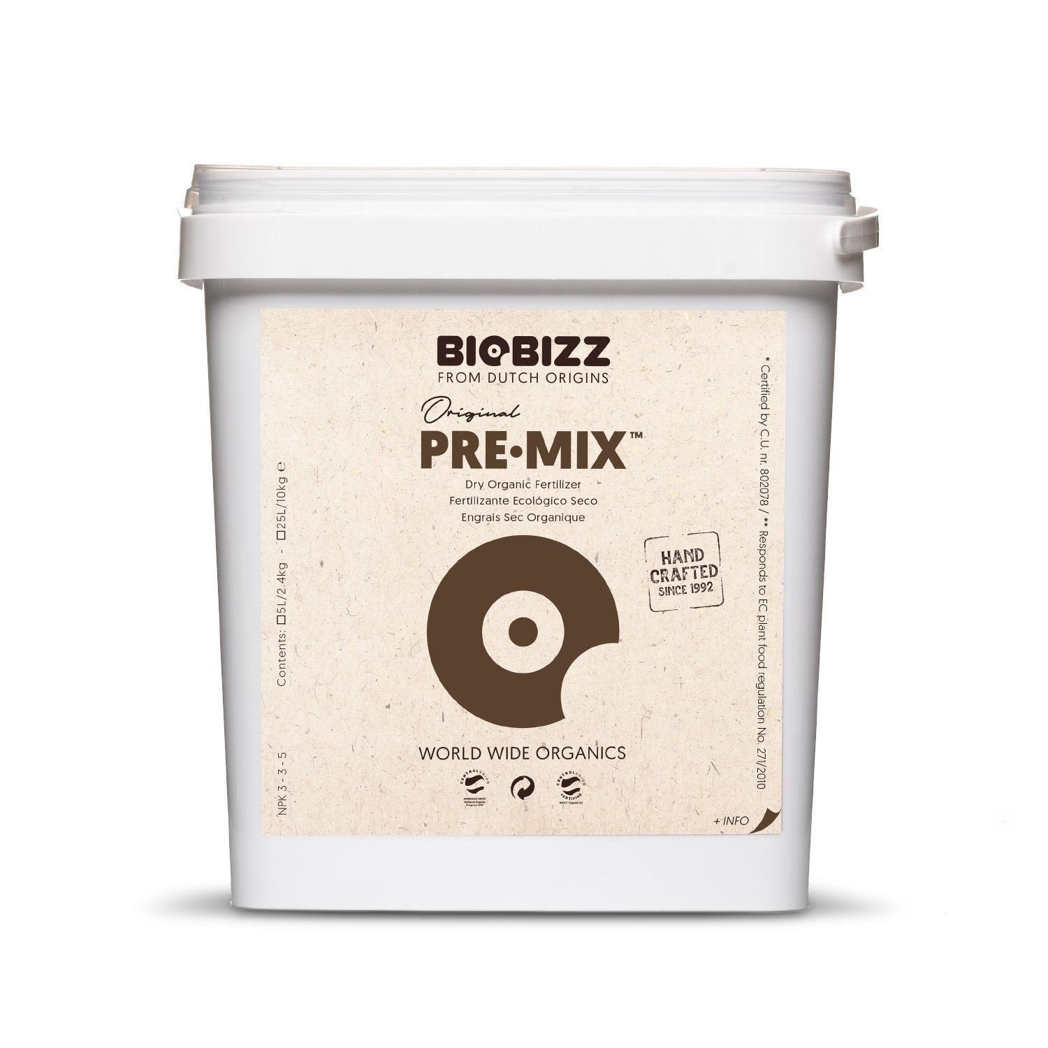 BioBizz Pre-Mix 5L unter Dnger & Erde > Dnger