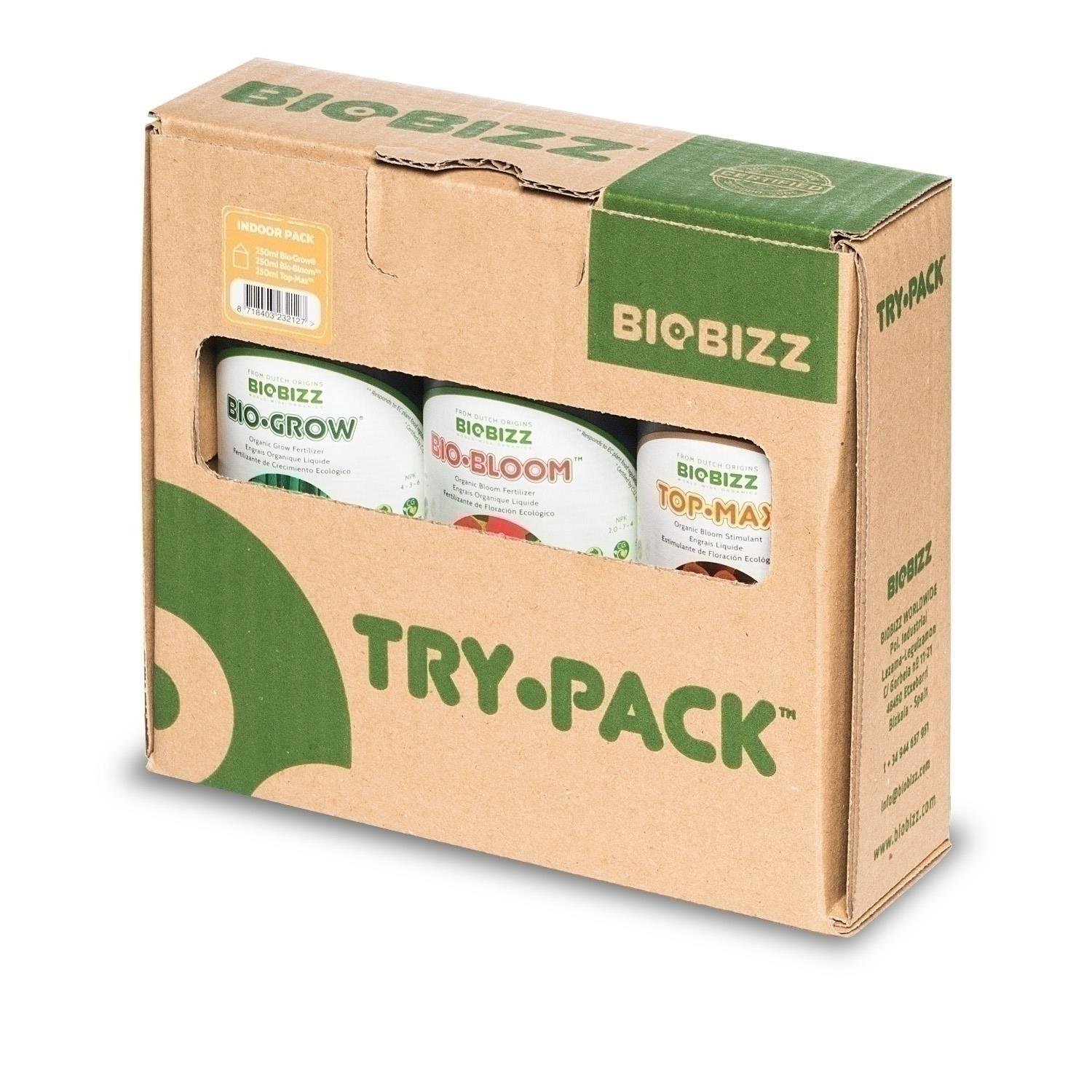 BioBizz Try-Pack Indoor unter Dünger & Erde > Düngersets