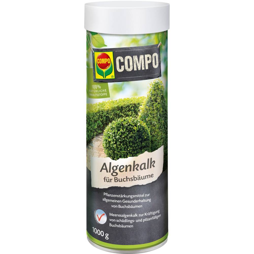 Compo Algenkalk für Buchsbäume 1 KG unter Spezialdünger