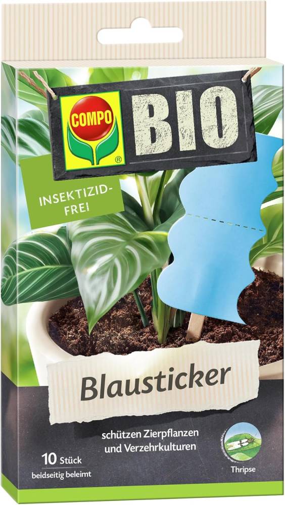 COMPO BIO Blausticker 10 Stück COMPO BIO Blausticker 10 Stück