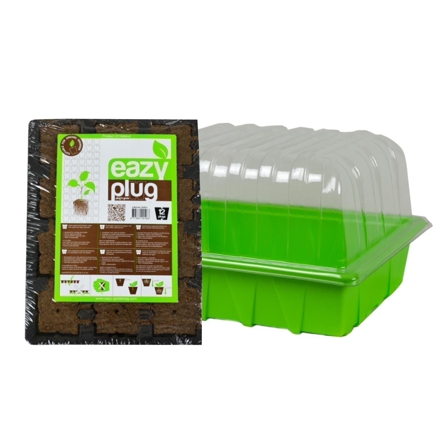 Eazy Plug Tray 12x 3-5cm (inkl- Gewchshaus)