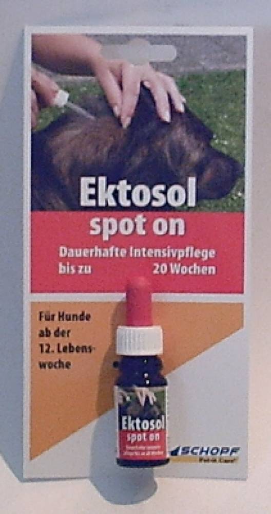 Ektosol spot on Hund 10 ml Tropfen Ektosol spot on Hund 10 ml Tropfen
