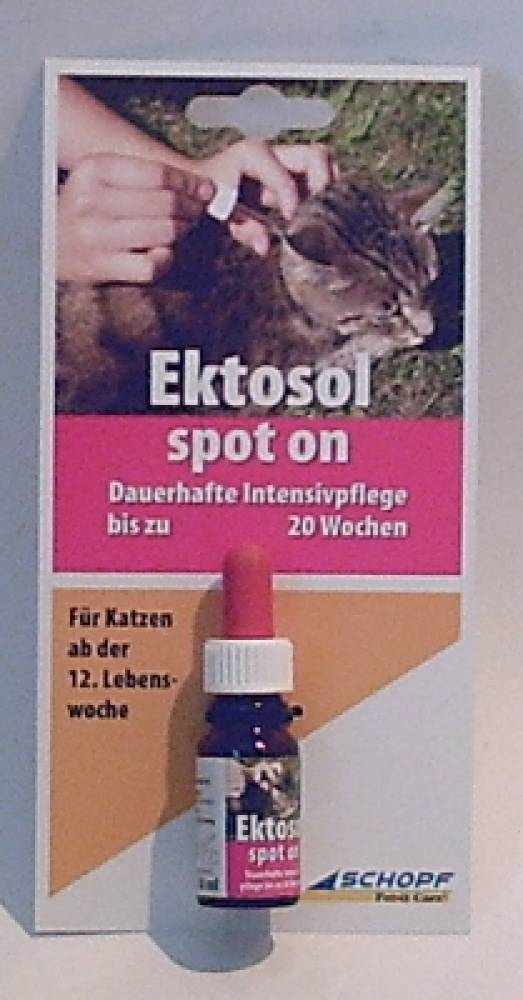 Ektosol spot on Katze 10 ml Tropfen Ektosol spot on Katze 10 ml Tropfen