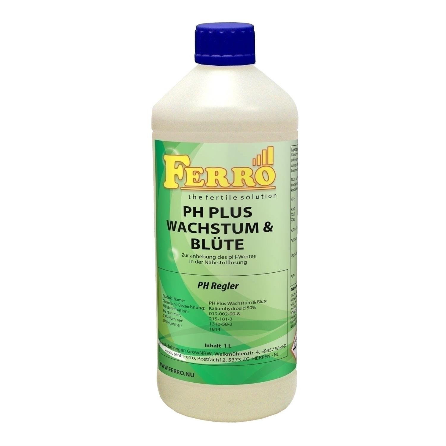 Ferro pH+ Wuchs und Blüte 1L unter Dünger & Erde > Additive & Booster