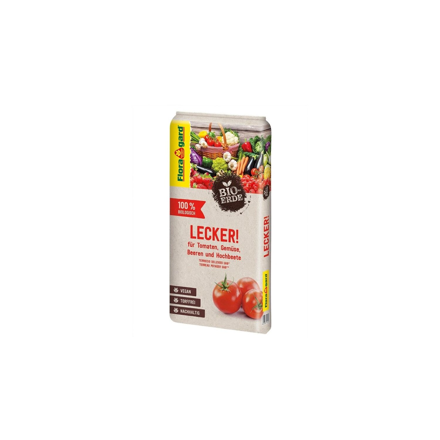 Floragard Bio-Erde Lecker 20L unter Dnger & Erde > Substrate