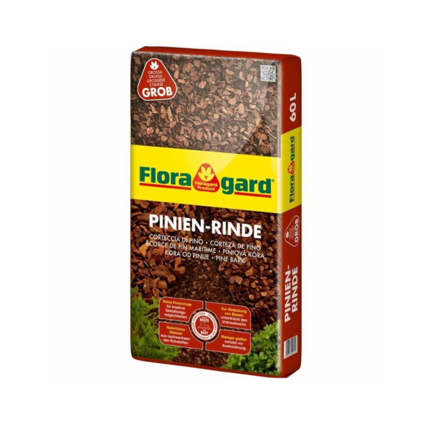 Floragard grobe Pinienrinde 60L unter Dnger & Erde > Substrate