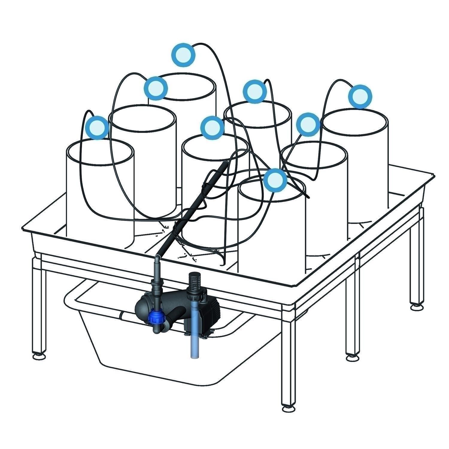 growTOOL automatic watering extension set 0-8