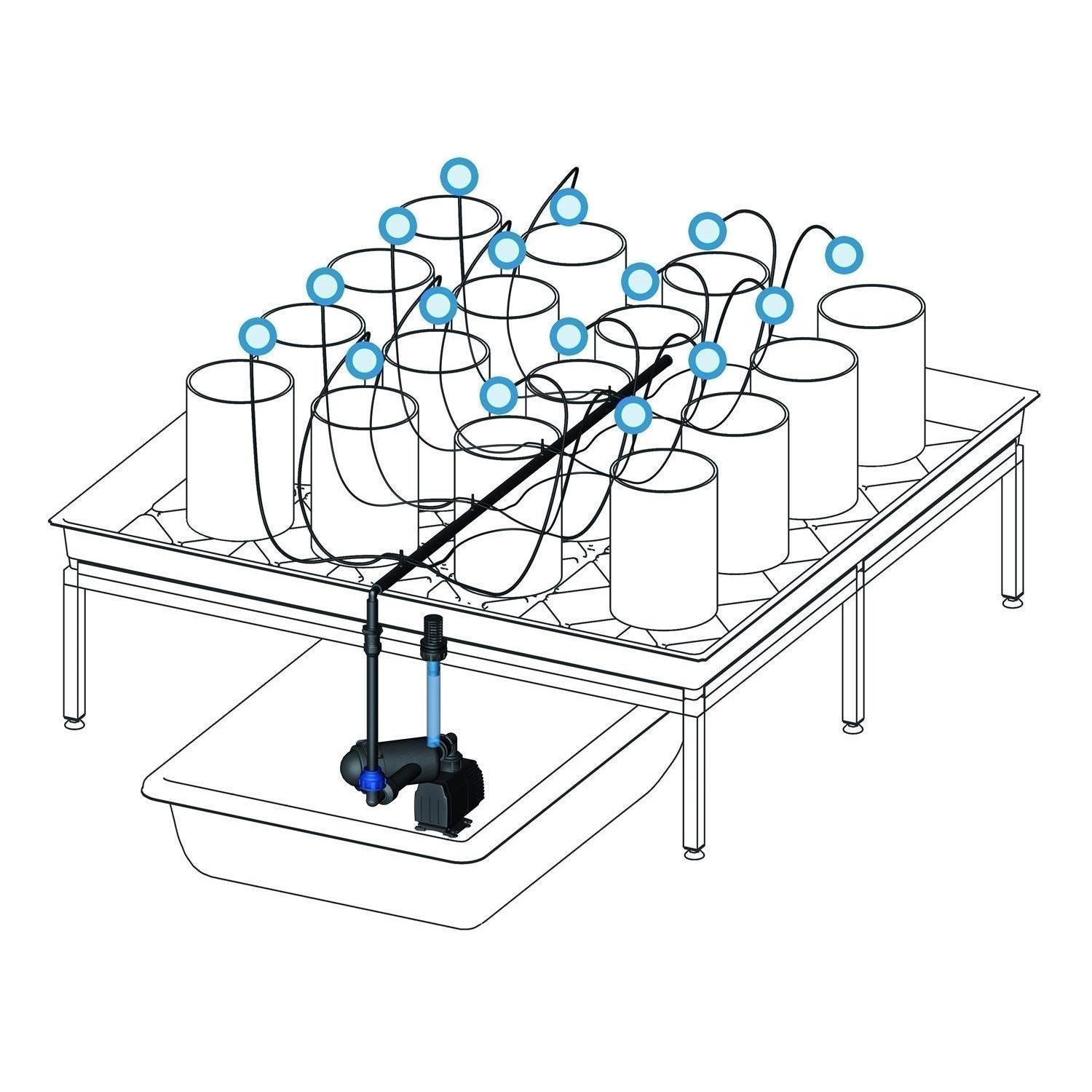 growTOOL automatic watering extension set 1-2