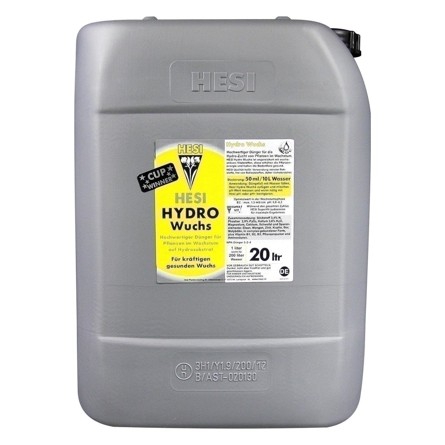 Hesi Hydro Wuchs 20L