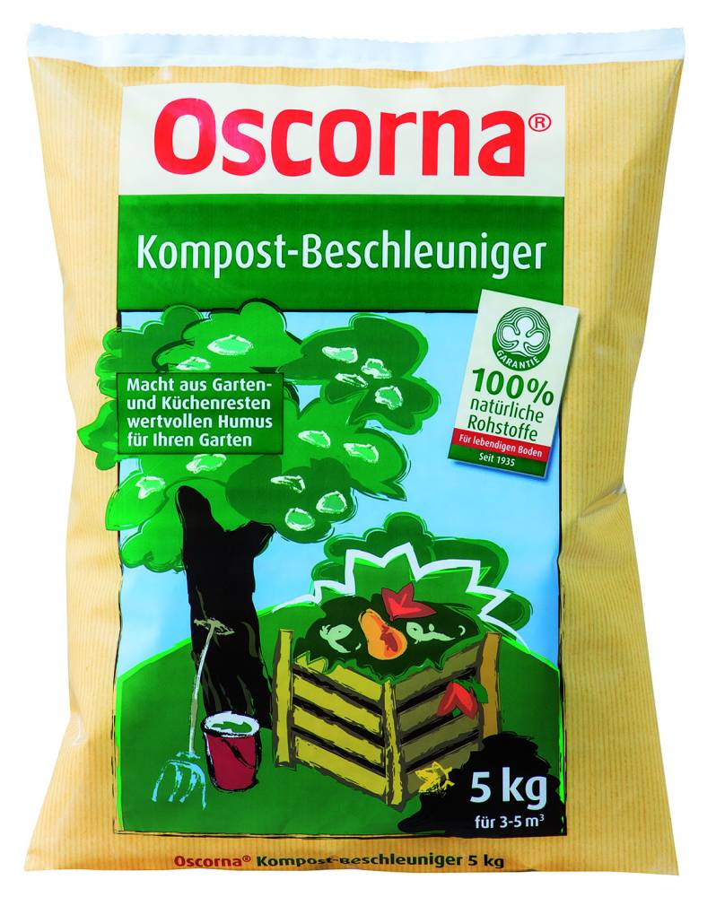 Oscorna Kompost-Beschleuniger 5 KG unter Kompost