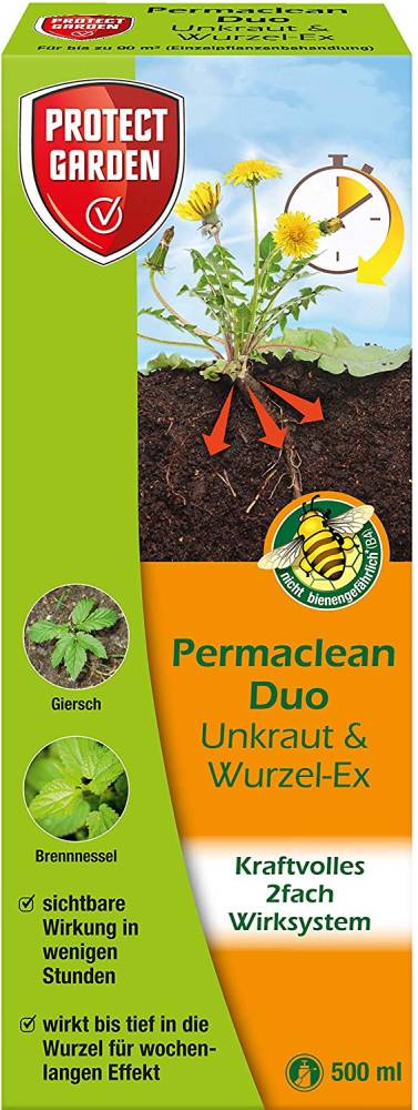 Permaclean Duo Unkraut und Wurzel Ex Protect Garden
