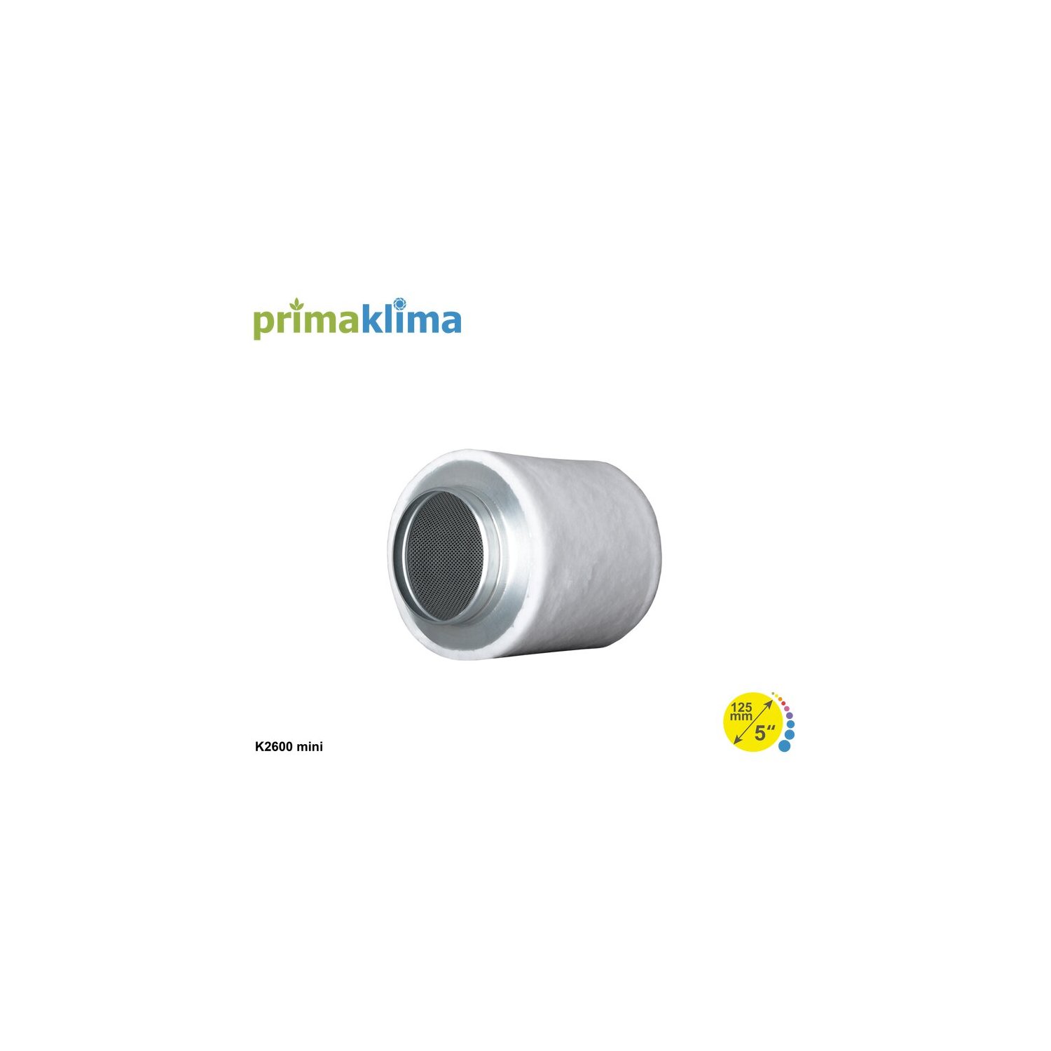Prima Klima ECO Line 160m-h (125mm) unter Luft & Wasser > Lüftung > Filter