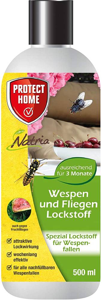 Protect Home Natria Wespen und Fliegen Lockstoff 500 ml unter Wespen