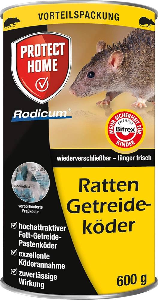 Rodicum Ratten Getreideköder 600 gr-