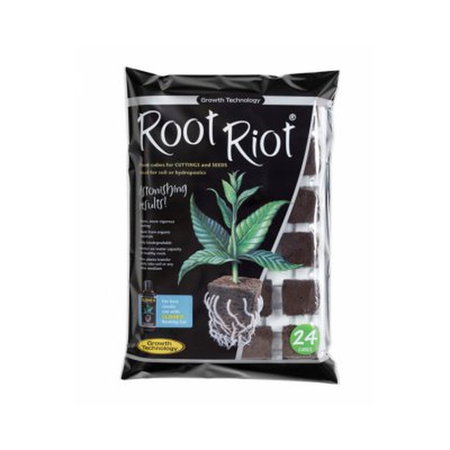 Root Riot Anzuchtwrfel 24 (Tray)