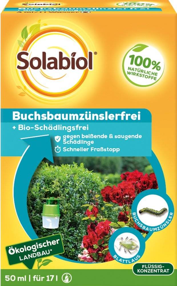 Solabiol Buchsbaumzünslerfrei 50 ml
