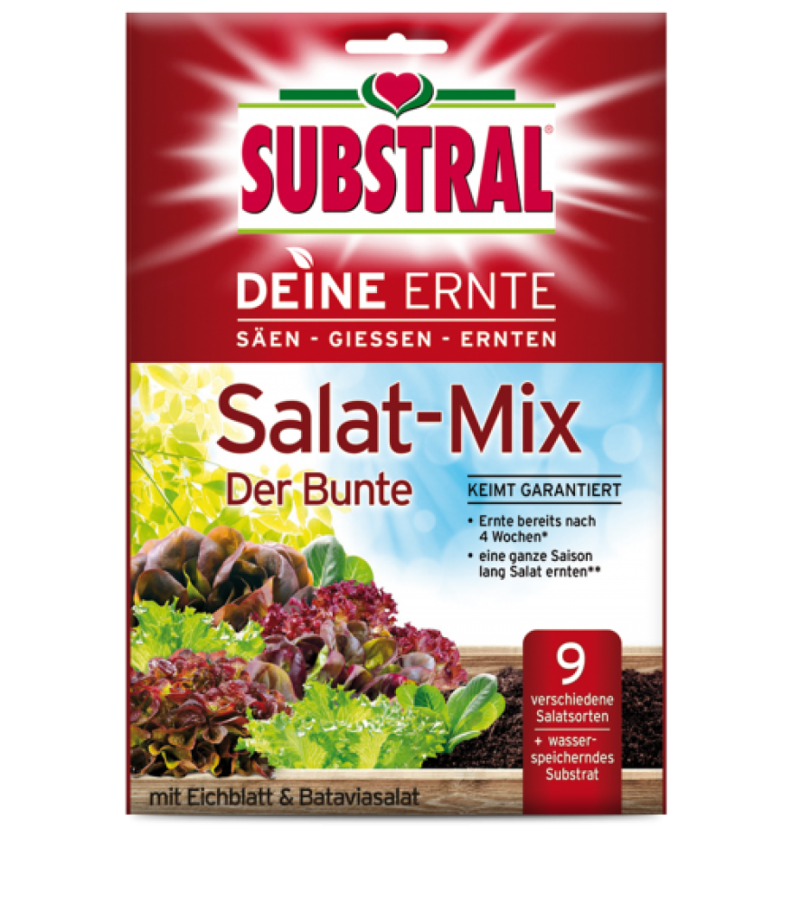 Substral Deine Ernte Salat-Mix Der Bunte