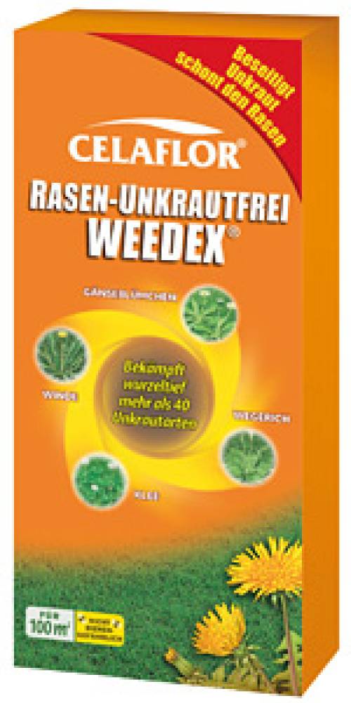 Weedex Rasenunkrautfrei Celaflor unter Rasen-Unkraut