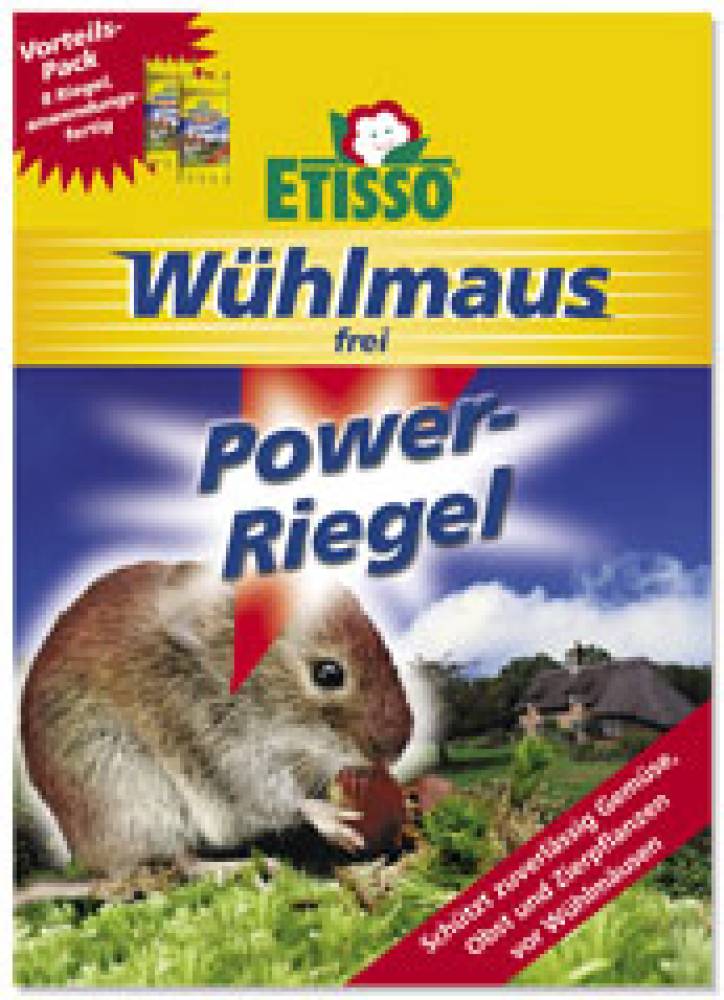 W�hlmaus-frei Power-Riegel Etisso (St�ckzahl: 18 St�ck)